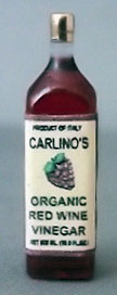 Dollhouse Miniature Red Wine Vinegar